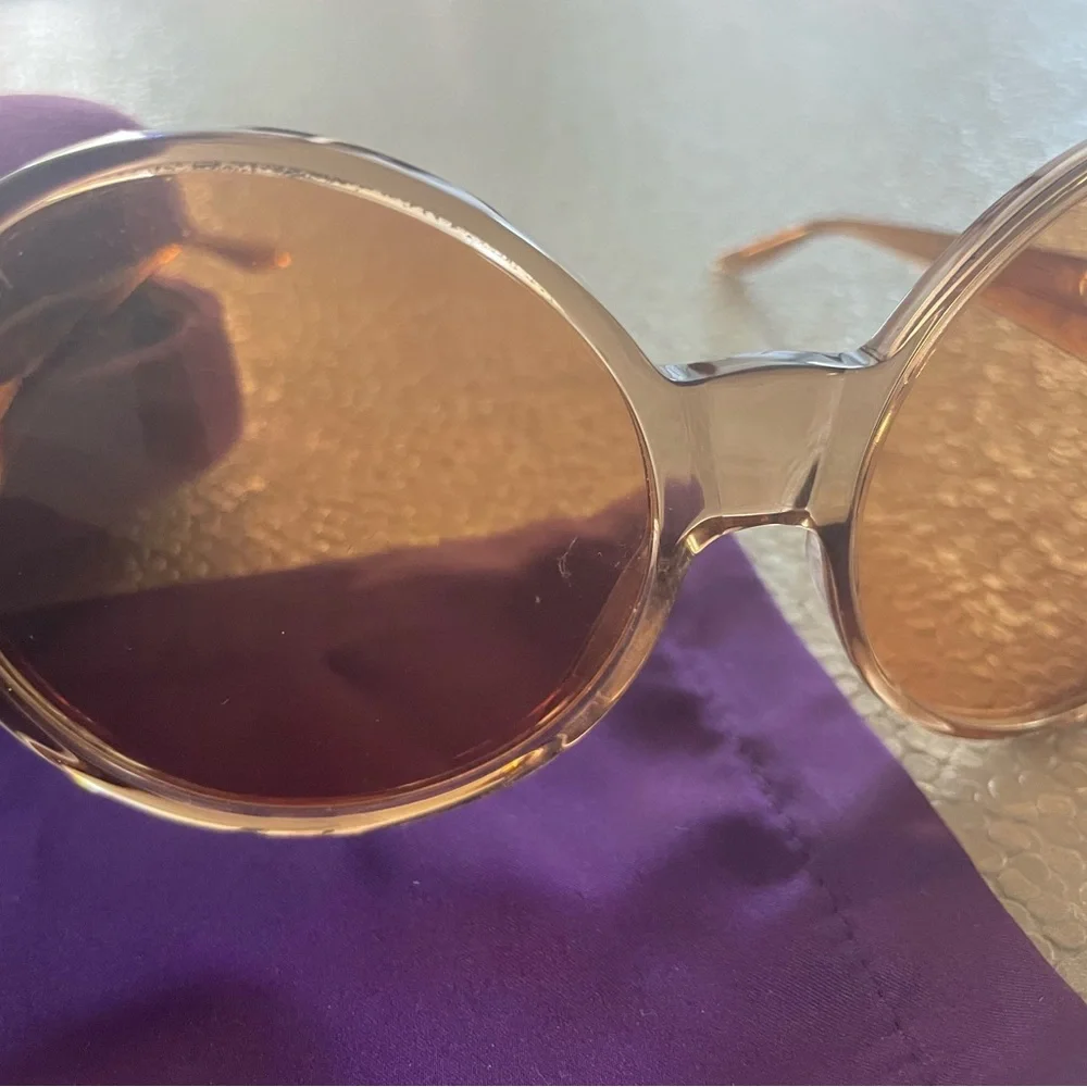 Gucci Sunglasses GG 0954 S 005  Beige Frames, Orange Lenses. 2022 collec… - Picture 2 of 7